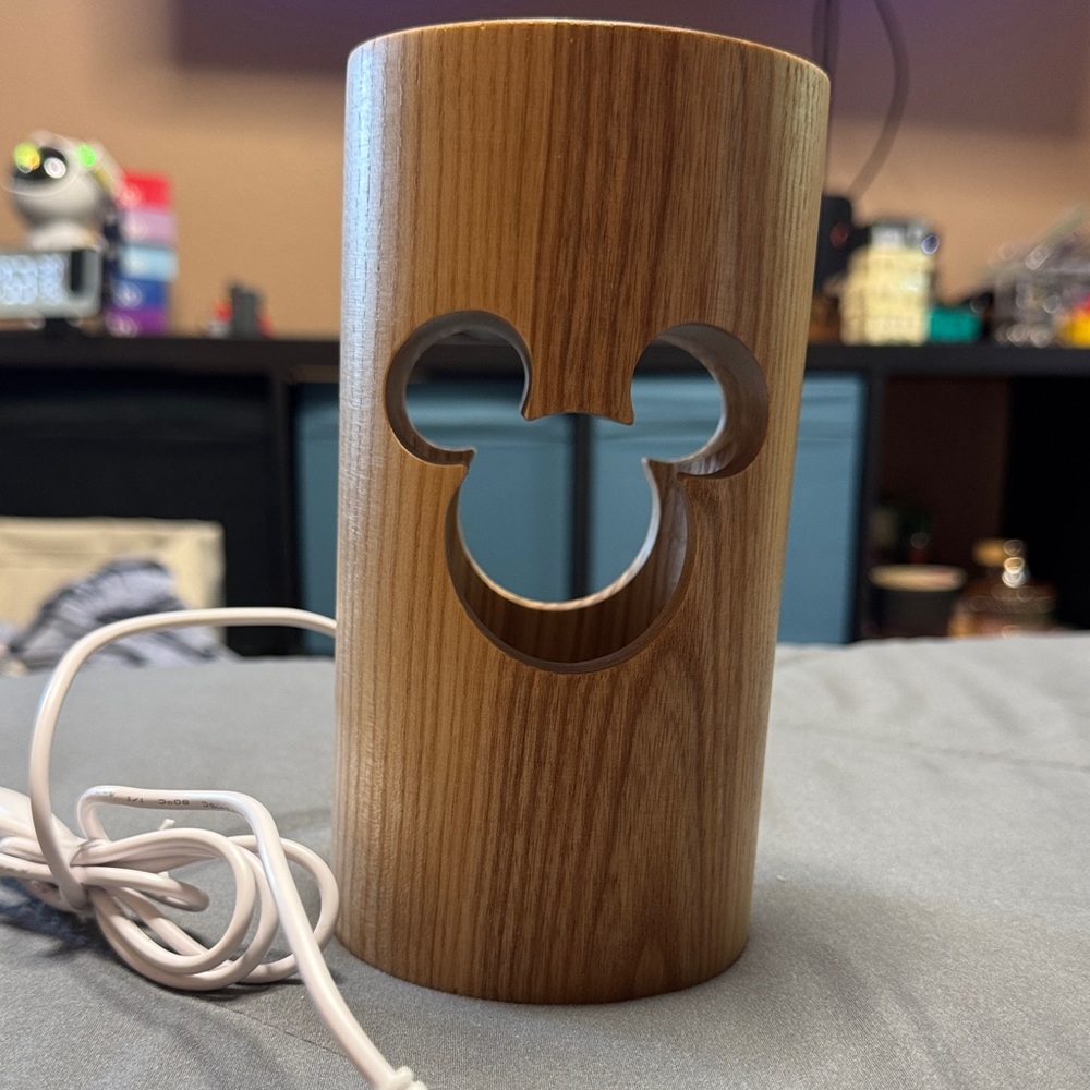 Disney Wooden light with Mickey Cutout